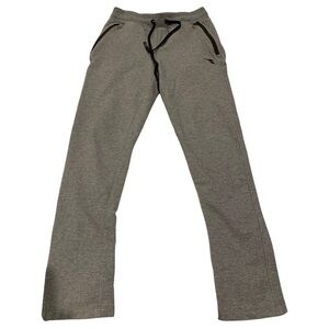 Diadora Grey + Black Sweat Pants